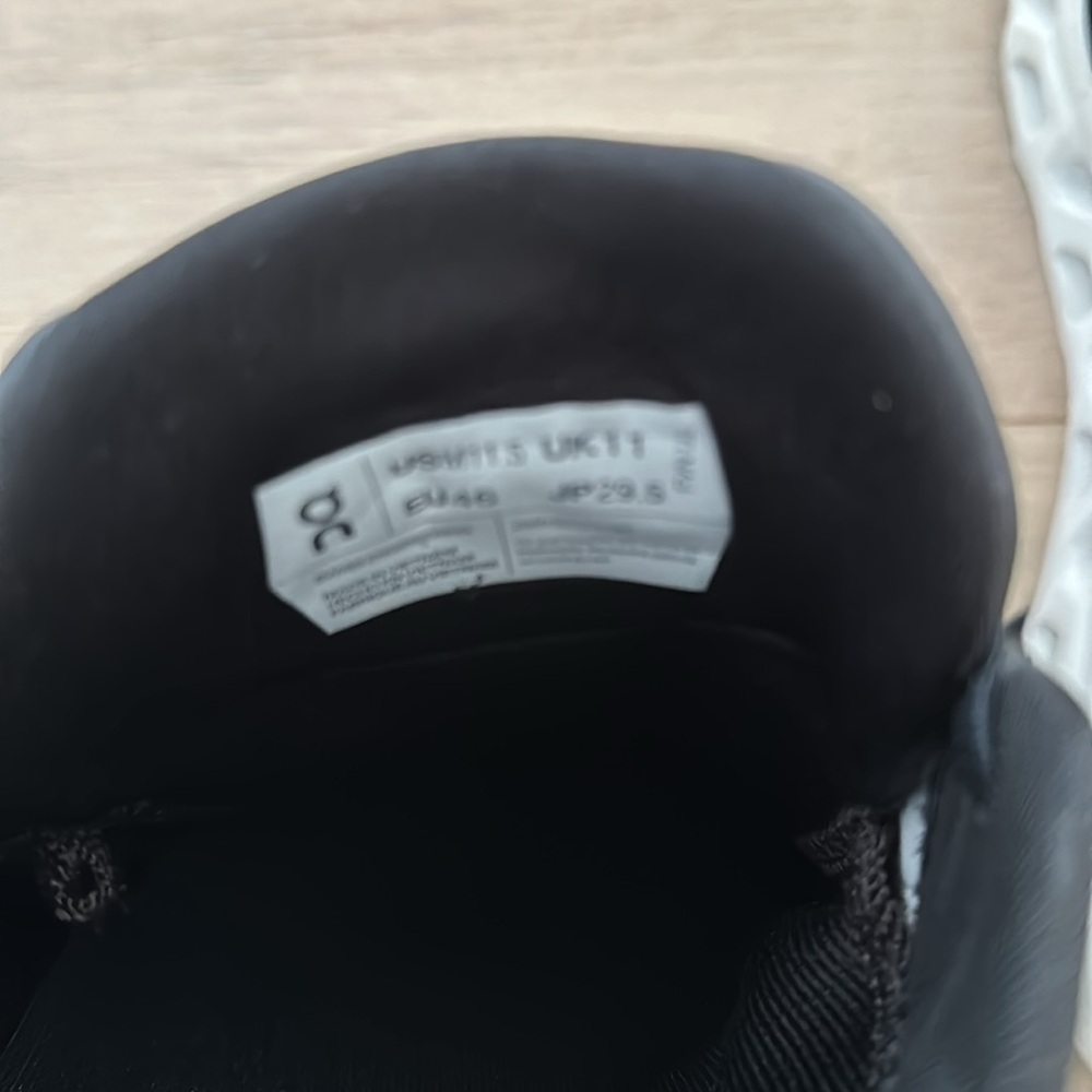 On Running CloudStratus Black Frost M US 11.5 - Picture 9 of 9